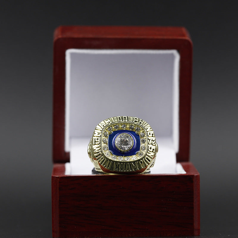 1972 NFL World Champion 7th Super Bowl Miami Dolphins Championship Ring - Your Ring