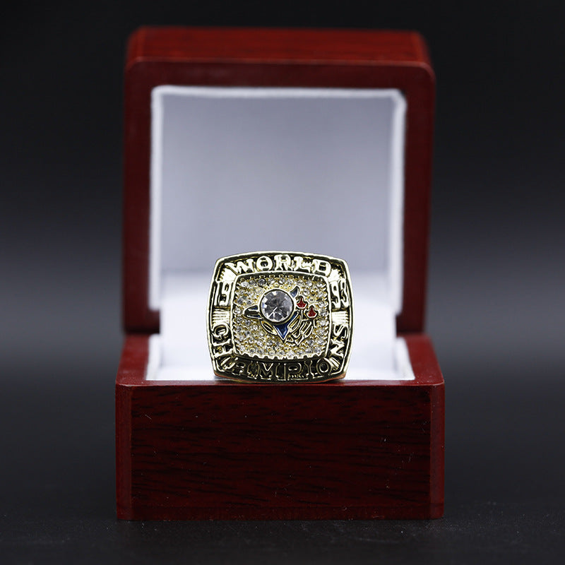 MLB 1992 Toronto Blue Jays Men's Baseball World Series Replica Championship Ring - Your Ring