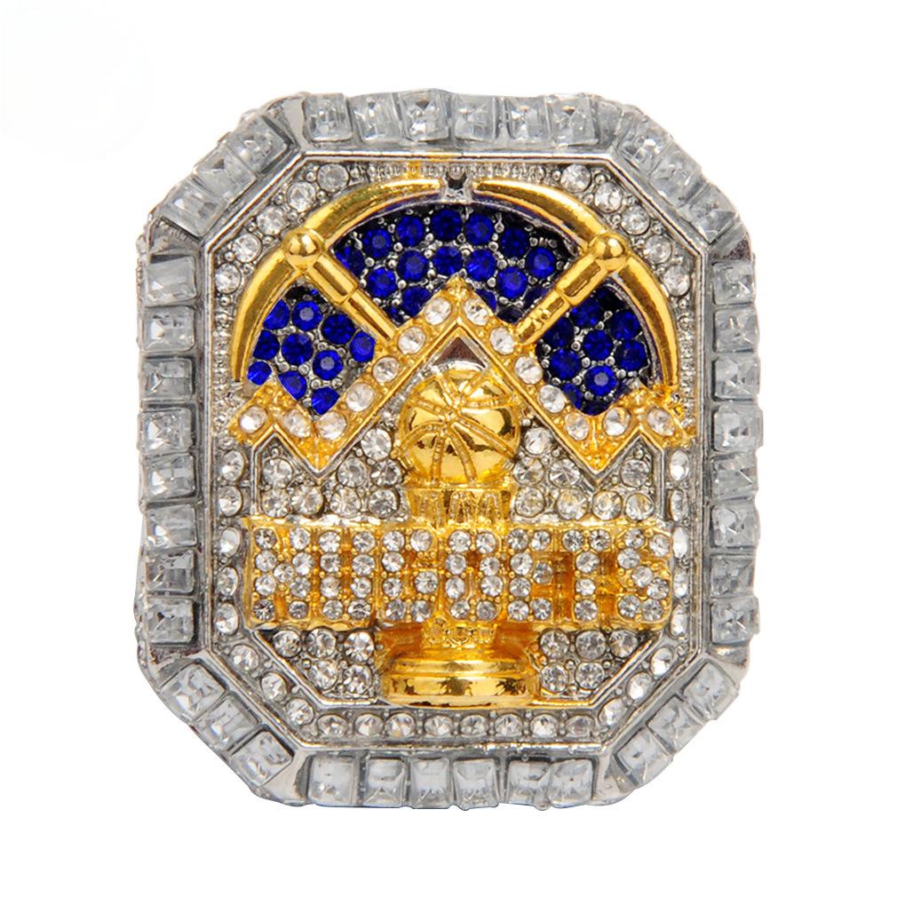 2023 Denver Nuggets Men's Basketball World NBA Replica Championship Ring - Your Ring